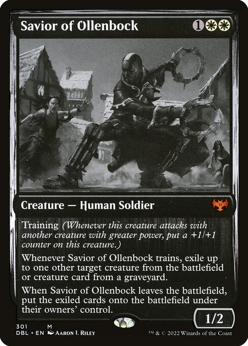 Savior of Ollenbock - Innistrad: Double Feature Mythic Card