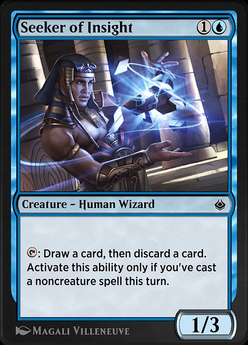 Seeker of Insight - Amonkhet Remastered Common Card