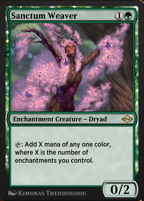 Sanctum Weaver - Jumpstart: Historic Horizons Rare Card