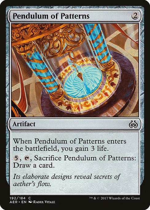 Pendulum of Patterns - Aether Revolt Common Card