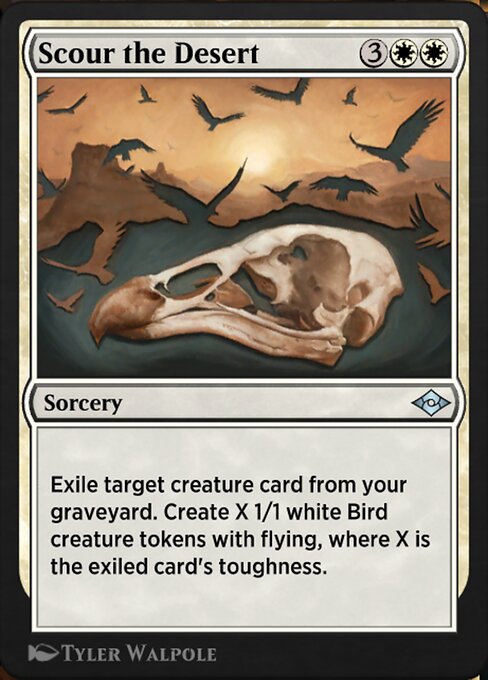 Scour the Desert - Jumpstart: Historic Horizons Uncommon Card