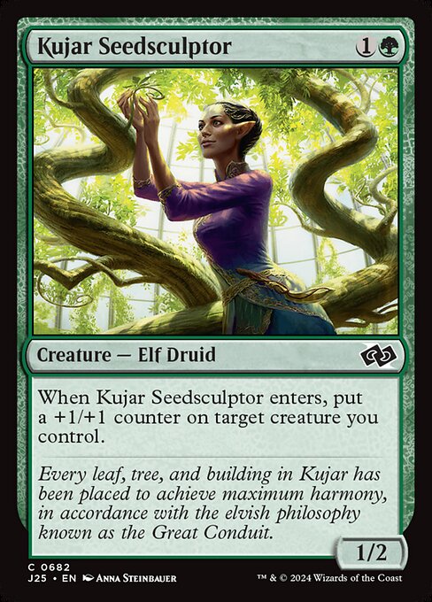 Kujar Seedsculptor - Foundations Jumpstart Common Card