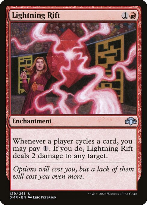 Lightning Rift - Dominaria Remastered Uncommon Card