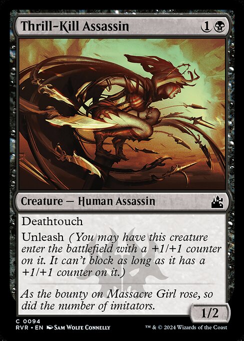 Thrill-Kill Assassin - Ravnica Remastered Common Card