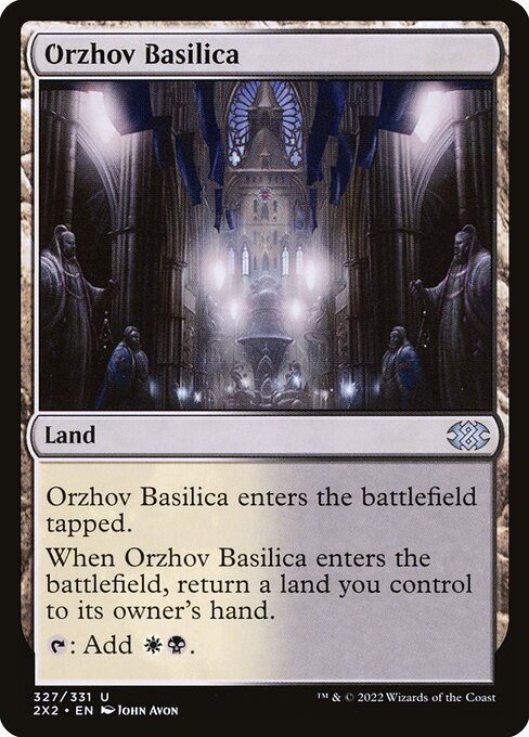 Orzhov Basilica - Double Masters 2022 Uncommon Card