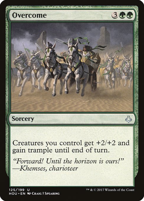 Overcome - Hour of Devastation Uncommon Card