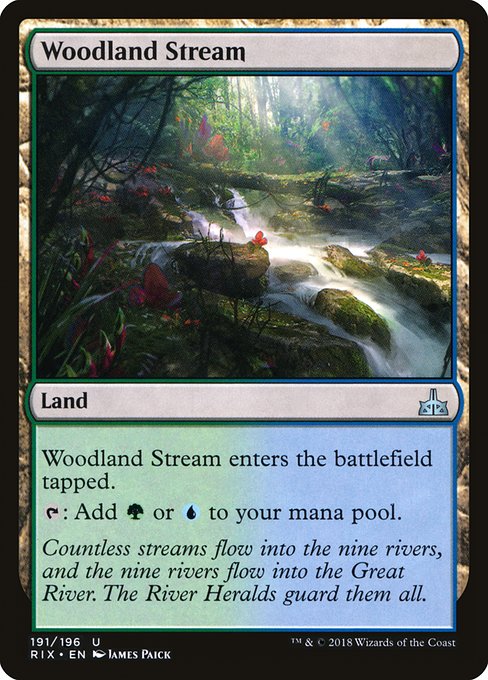 Woodland Stream - Rivals of Ixalan Uncommon Card