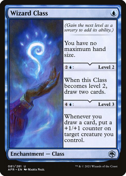 Wizard Class - Adventures in the Forgotten Realms Uncommon Card