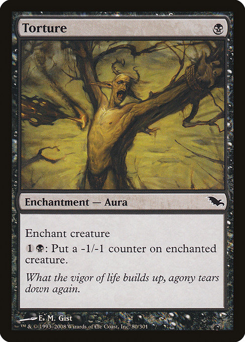 Torture - Shadowmoor Common Card