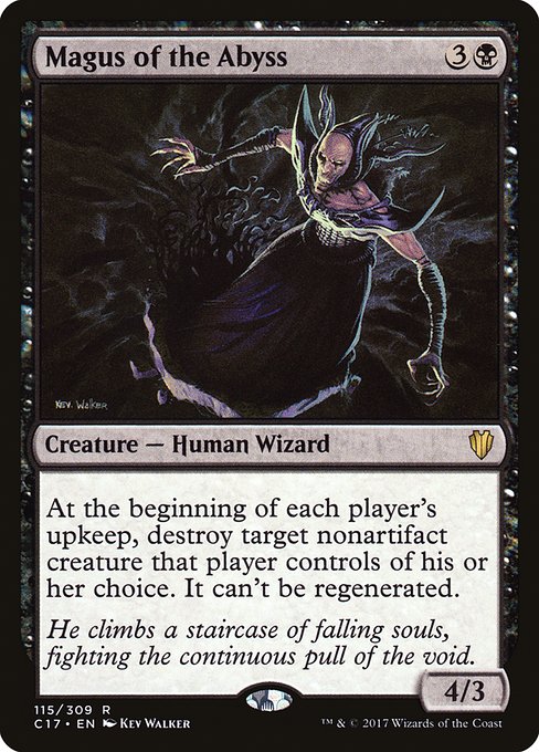 Magus of the Abyss - Commander 2017 Rare Card