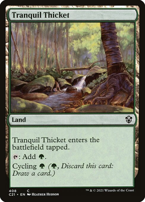 Tranquil Thicket - Commander 2021 Common Card