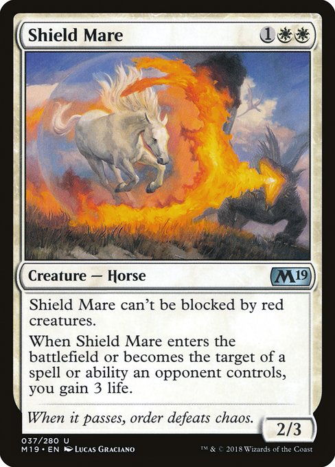 Shield Mare - Core Set 2019 Uncommon Card