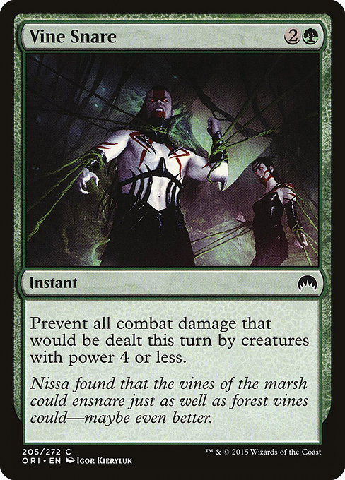 Vine Snare - Magic Origins Common Card