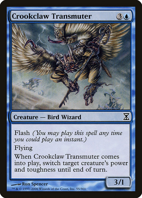 Crookclaw Transmuter - Time Spiral Common Card