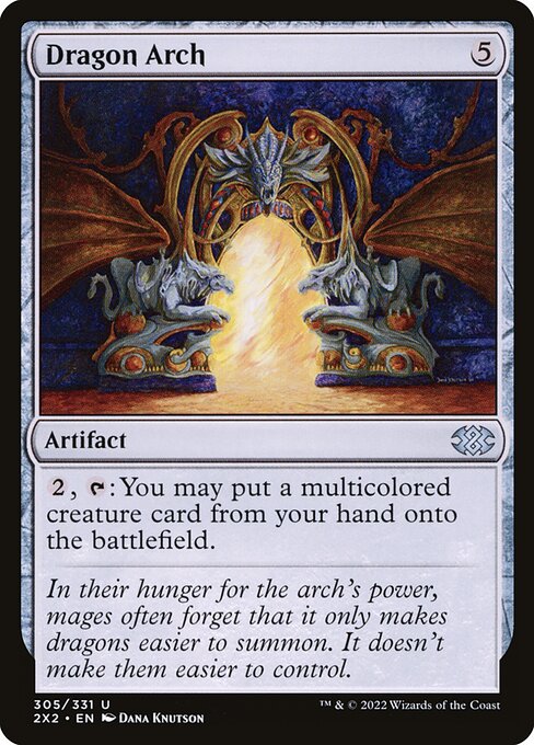 Dragon Arch - Double Masters 2022 Uncommon Card