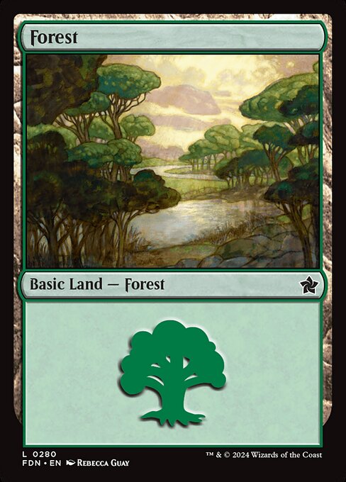 Forest - Foundations Common Card