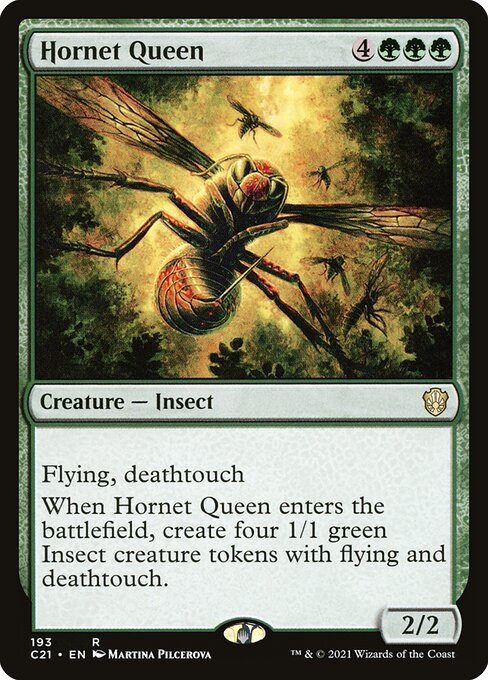 Hornet Queen - Commander 2021 Rare Card