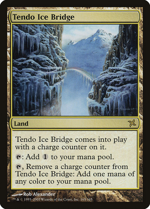 Tendo Ice Bridge - Betrayers of Kamigawa Rare Card