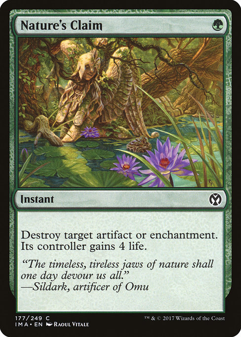 Nature's Claim - Iconic Masters Common Card