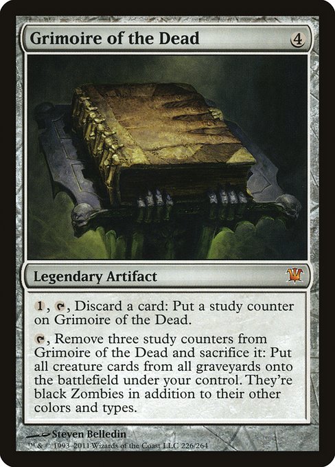 Grimoire of the Dead - Innistrad Mythic Card