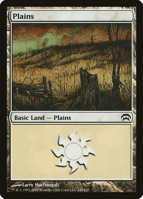 Plains - Planechase Common Card