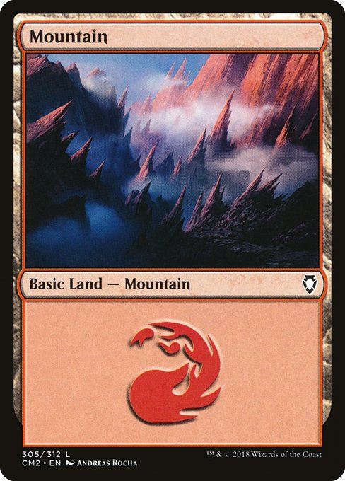 Mountain - Commander Anthology Volume II Common Card