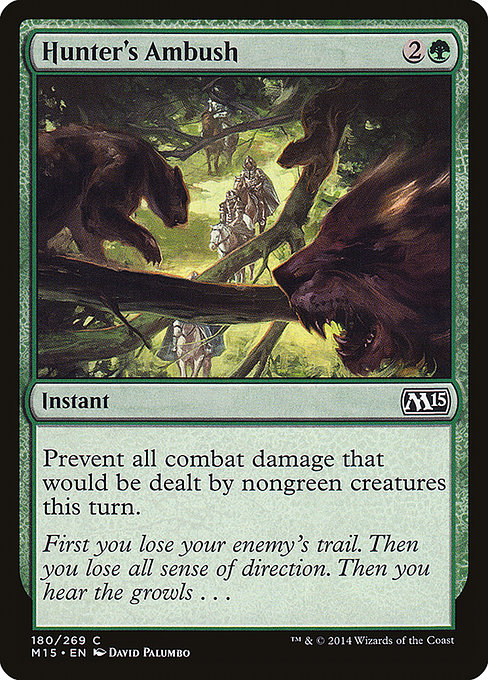 Hunter's Ambush - Magic 2015 Common Card