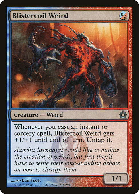 Blistercoil Weird - Return to Ravnica Uncommon Card