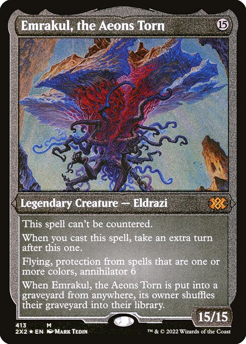 Emrakul, the Aeons Torn - Double Masters 2022 Mythic Card