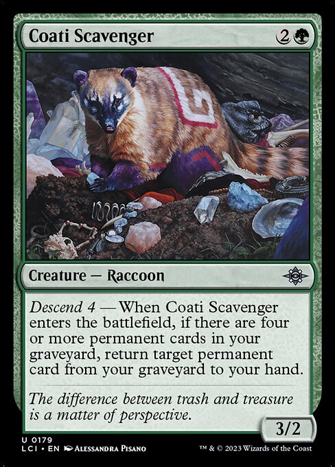 Coati Scavenger - The Lost Caverns of Ixalan Uncommon Card