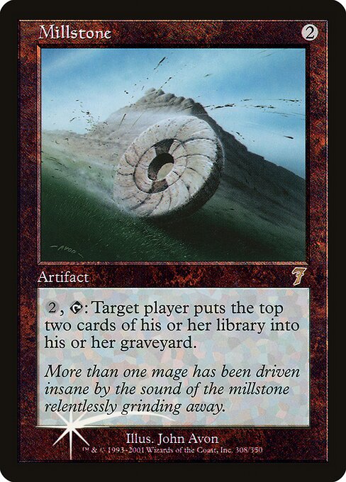 Millstone - Seventh Edition Rare Card