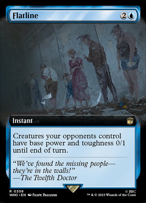 Flatline - Doctor Who Rare Card