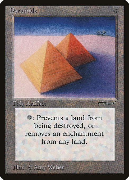 Pyramids - Arabian Nights Rare Card