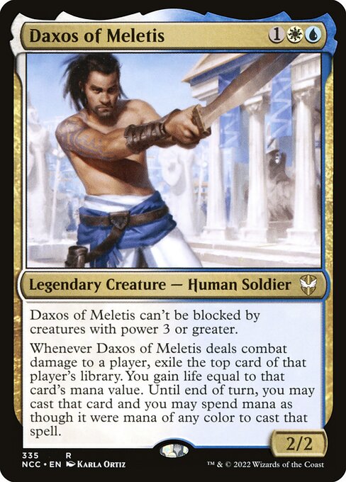 Daxos of Meletis - New Capenna Commander Rare Card