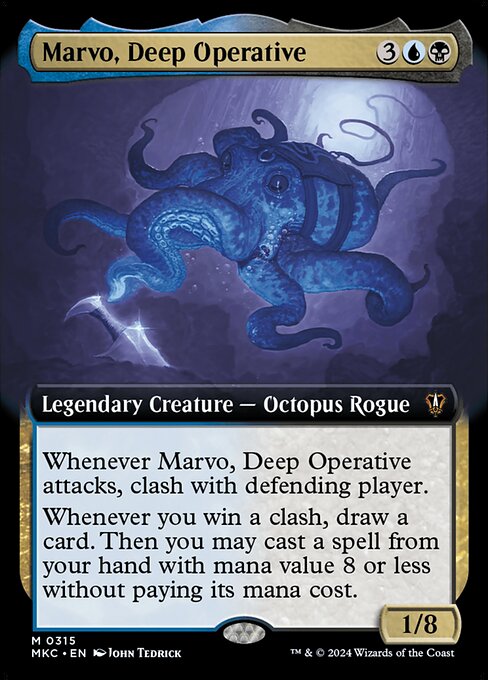 Marvo, Deep Operative - Murders at Karlov Manor Commander Mythic Card