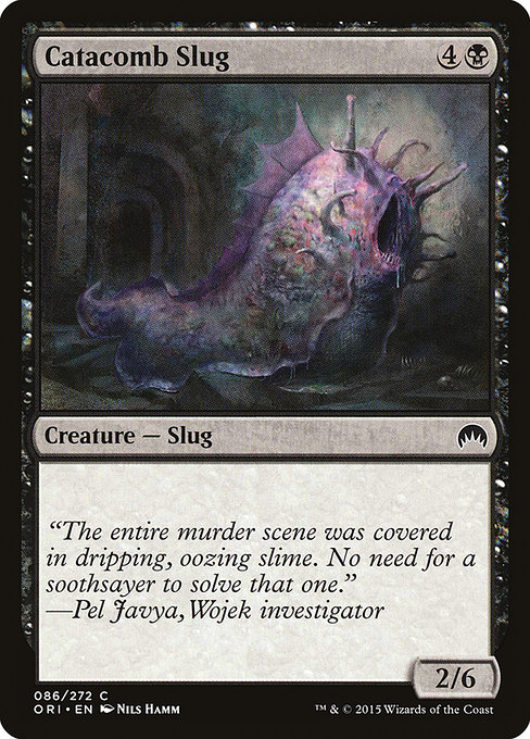 Catacomb Slug - Magic Origins Common Card