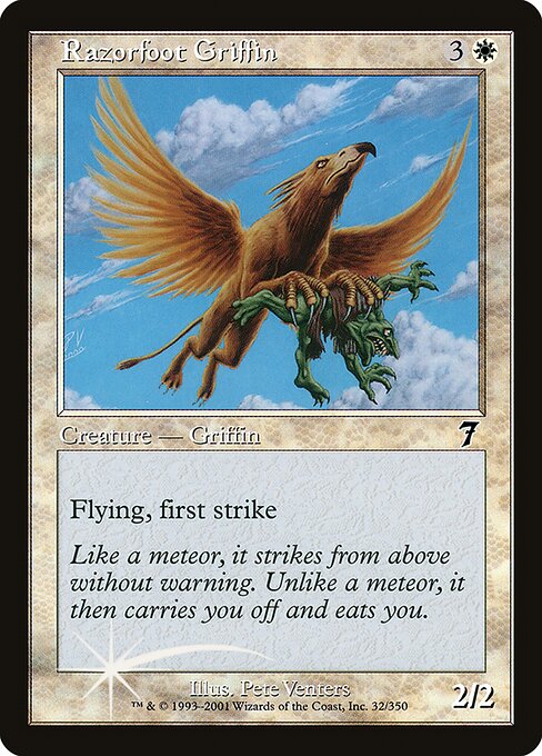 Razorfoot Griffin - Seventh Edition Common Card