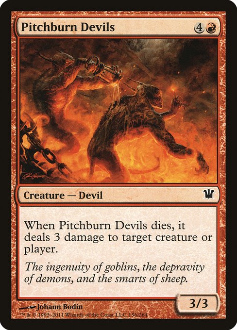 Pitchburn Devils - Innistrad Common Card