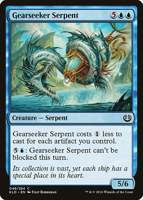 Gearseeker Serpent - Kaladesh Common Card