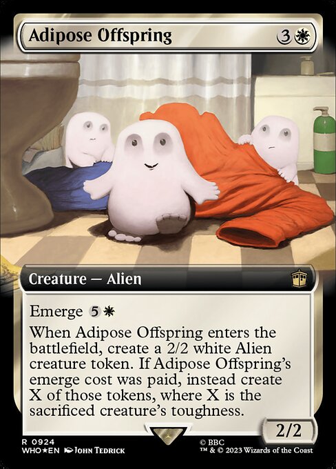 Adipose Offspring - Doctor Who Rare Card