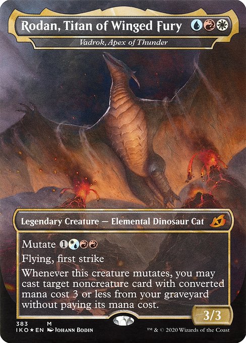 Vadrok, Apex of Thunder - Ikoria: Lair of Behemoths Mythic Card