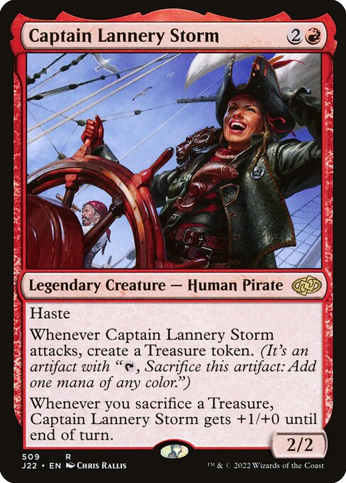 Captain Lannery Storm - Jumpstart 2022 Rare Card