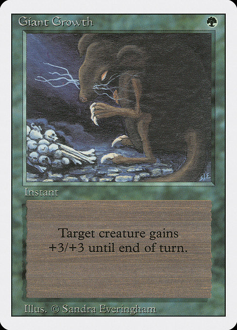 Giant Growth - Revised Edition Common Card