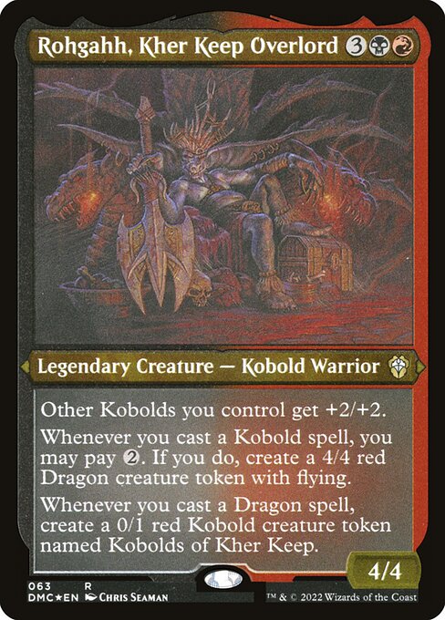 Rohgahh, Kher Keep Overlord - Dominaria United Commander Rare Card
