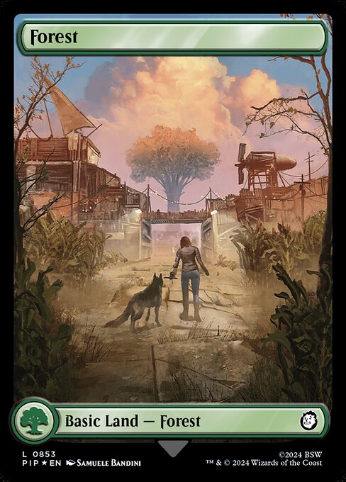 Forest - Fallout Common Card