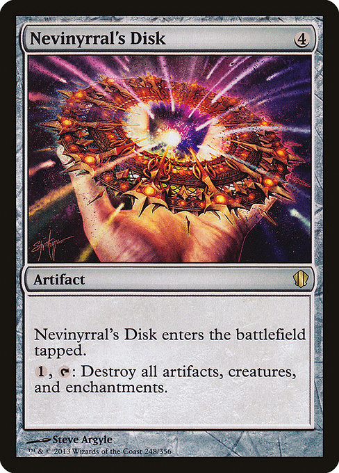 Nevinyrral's Disk - Commander 2013 Rare Card