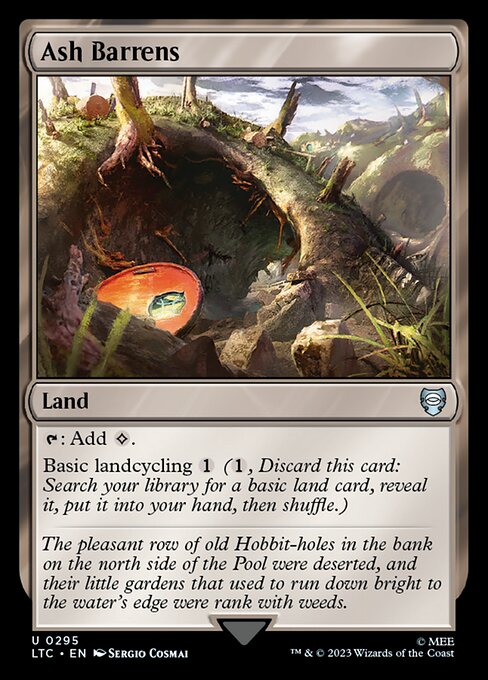 Ash Barrens - Tales of Middle-earth Commander Uncommon Card