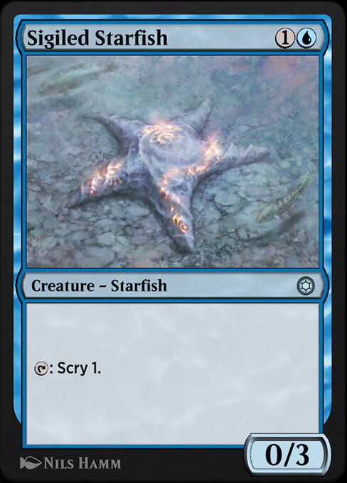 Sigiled Starfish - Alchemy Horizons: Baldur's Gate Uncommon Card