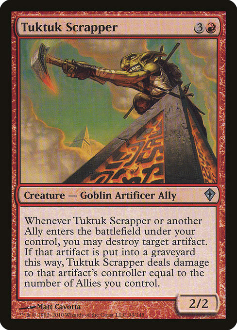 Tuktuk Scrapper - Worldwake Uncommon Card