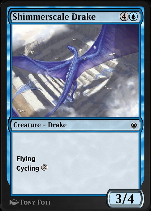 Shimmerscale Drake - Amonkhet Remastered Common Card